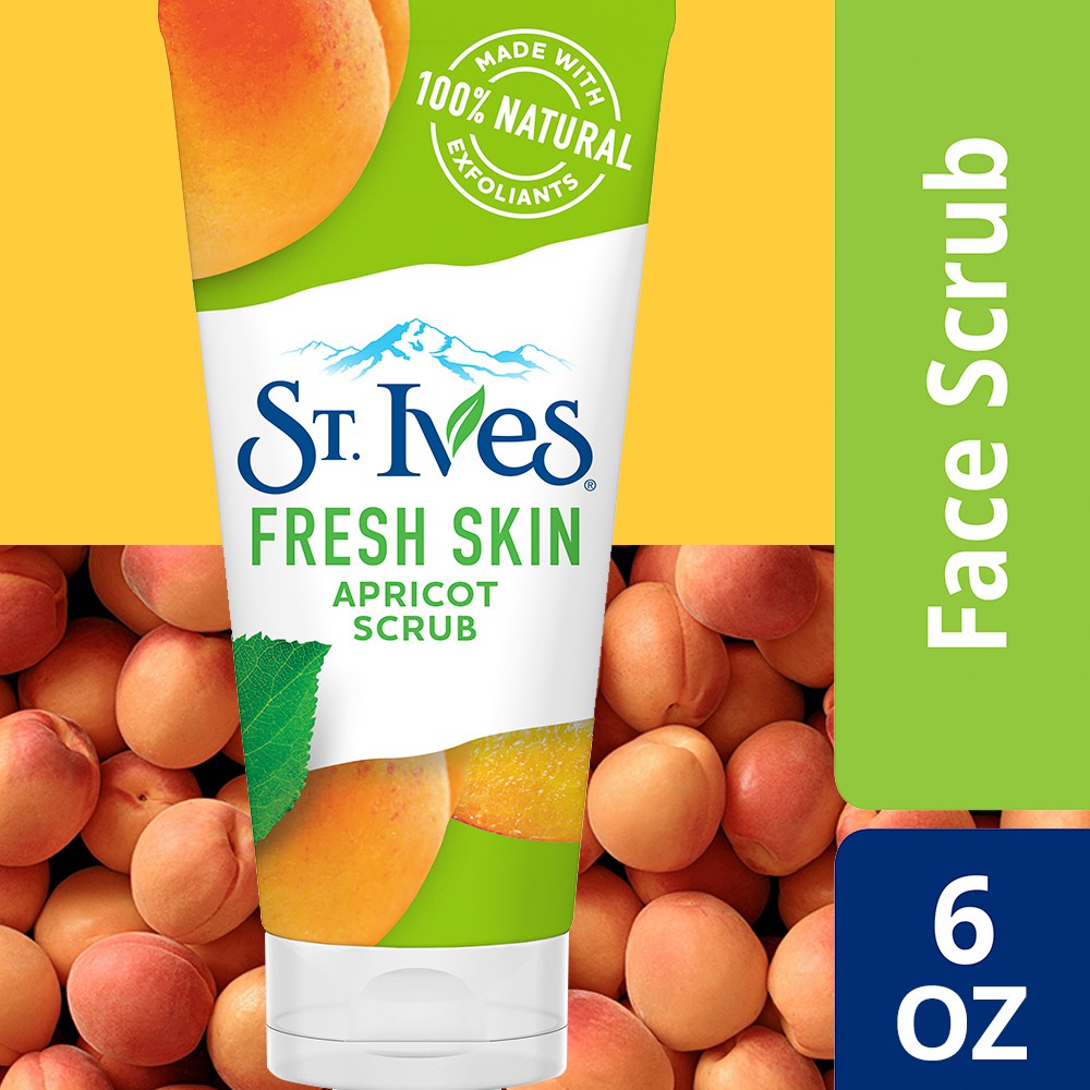ST. IVES Fresh Skin Apricot Face Scrub Made with 100 Natural