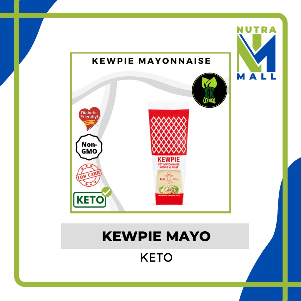 KEWPIE MAYONNAISE Japanese Style Keto Friendly Fresh Low Carb Diet