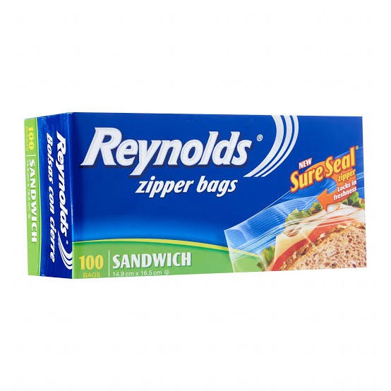 Reynolds Zipper Bag Sandwich 100pcs Shopee Philippines