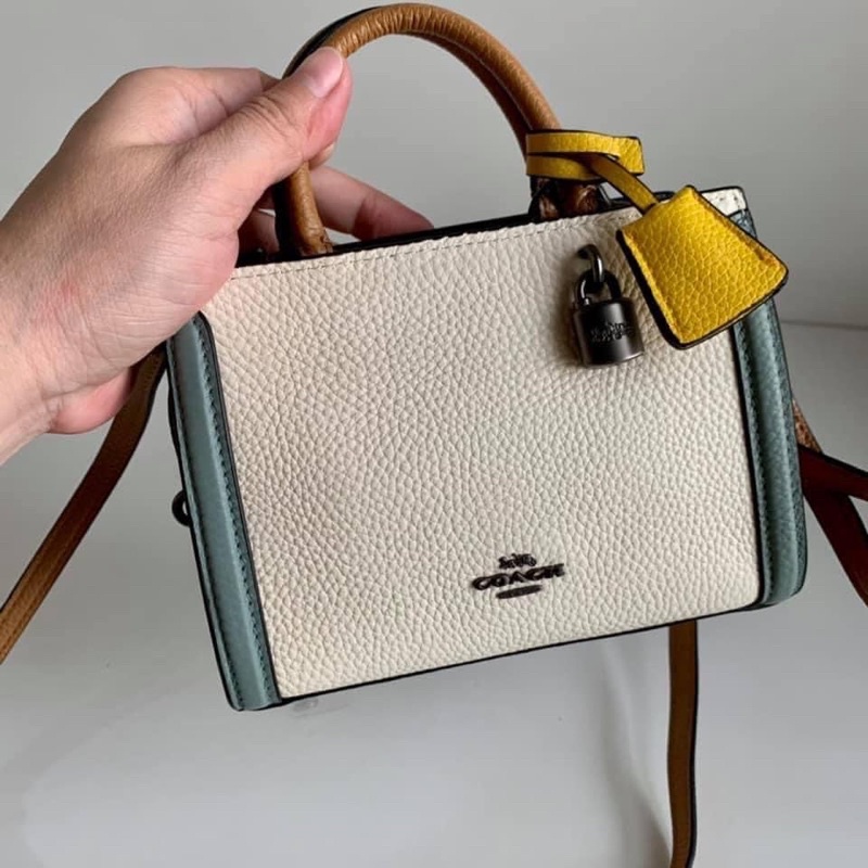 Coach Micro Zoe Crossbody in ColorBlock Shopee Philippines