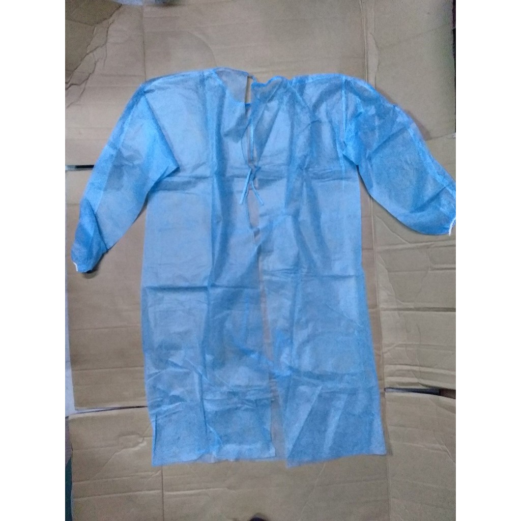 PPE DISPOSABLE NON WOVEN Waterproof HOSPITAL ISOLATION GOWN, LAB GOWN
