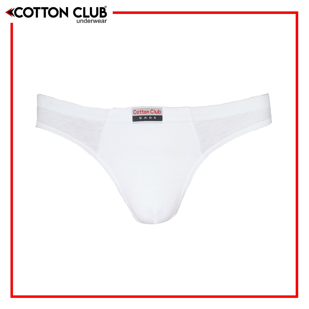 Cotton Club Bare Inside Garter Brief White (3 in 1) CC211W Shopee