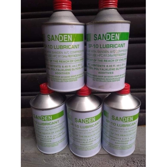 Sanden SP10 Lubricant Oil for Hfc R134 Refrigerant) for