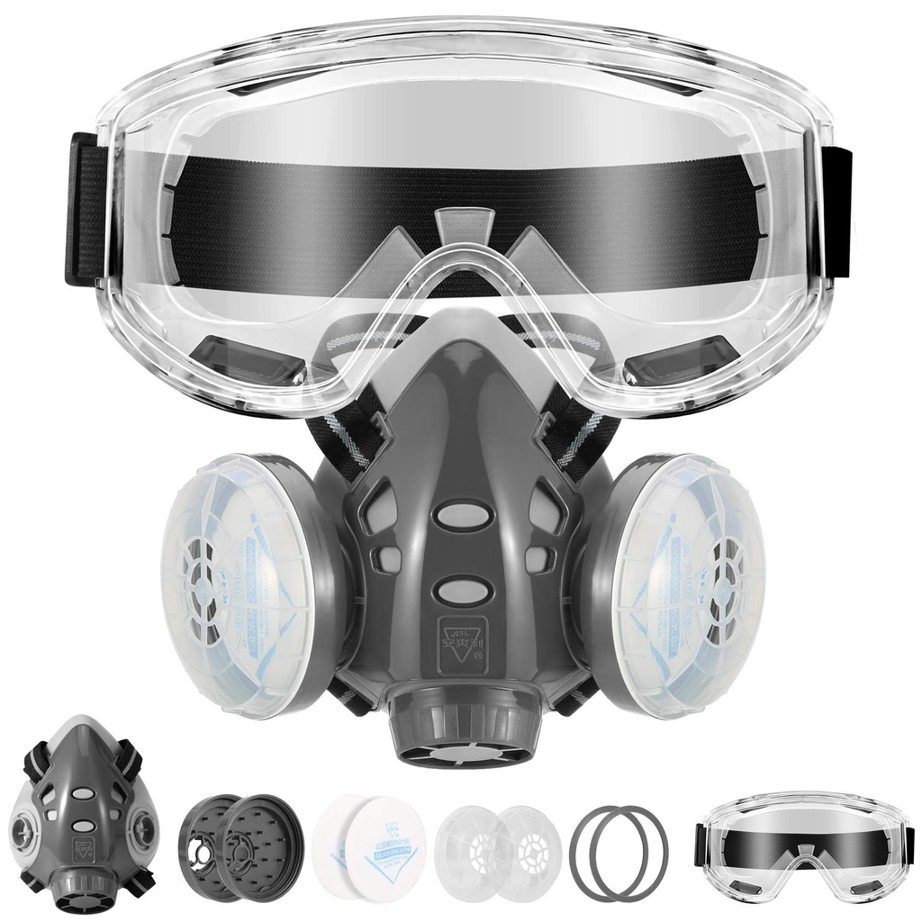 Dust Mask With Filter Cotton Half Face Protective Mask For Decoration