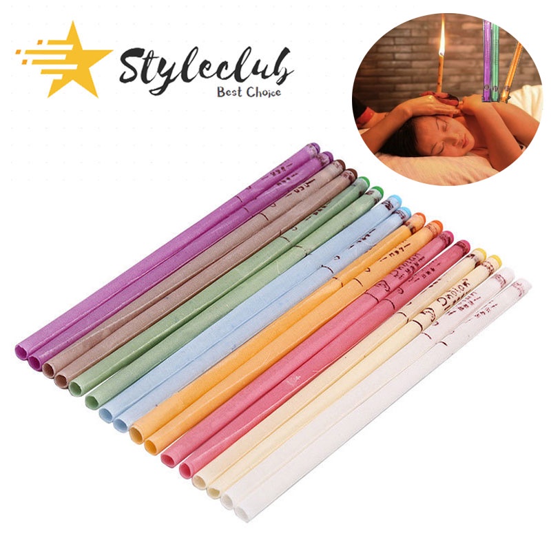100pcs/50pair Aromatherapy Therapeutic Earwax Candle Earwax