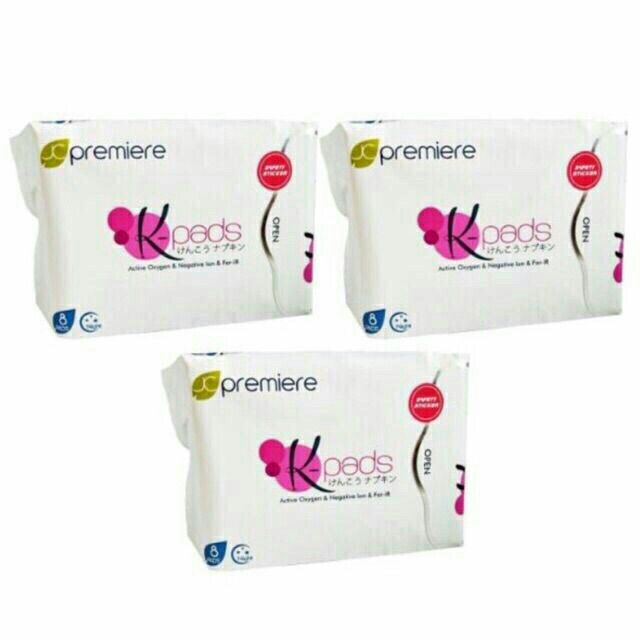 ORIGINAL KPads Napkin & Pantyliner Kpads with Negative Ion Shopee