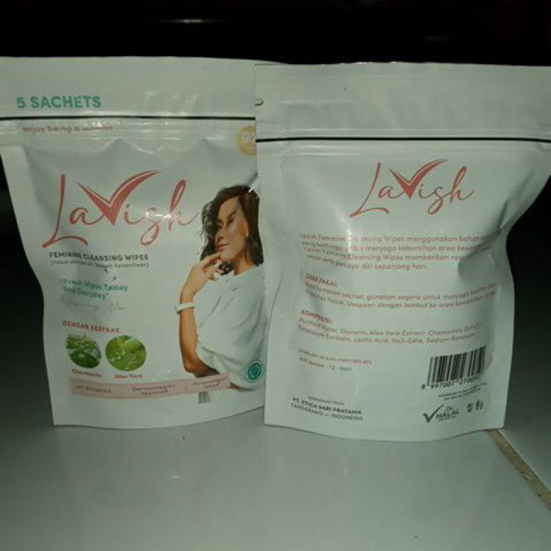 Lavish Feminine Cleansing Wipes (5 Pockets) Shopee Philippines