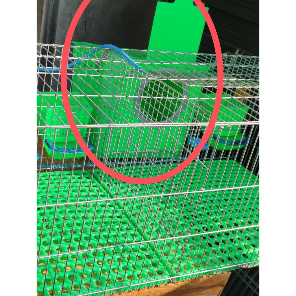 Hanging Nest box for rabbit 1 set Nest Box dimension... Length 39cm