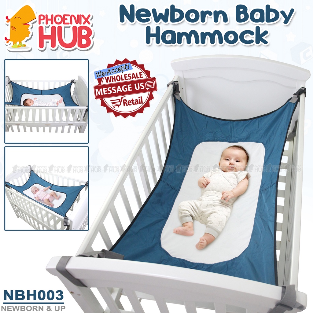 Phoenix Hub NBH003 Newborn Baby Hammock Swing Folding Infant Crib