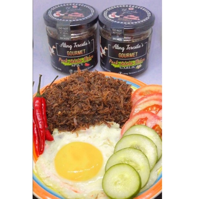 PORK ADOBO FLAKES (Chilli & Garlic) Shopee Philippines