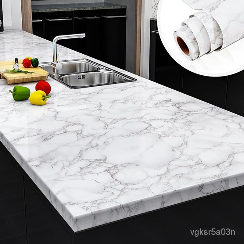 Stickers KitchenCountertops PVC Self Adhesive Marble Sticker
