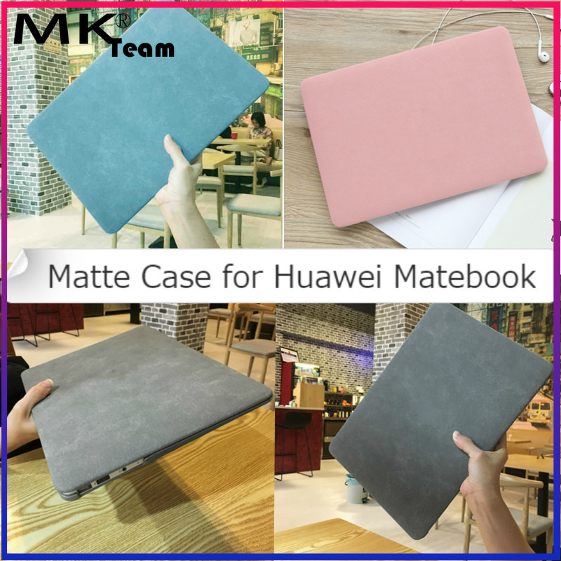 Leather Case for Huawei Matebook D14 D15 2021 Matte Clear Hard Notebook