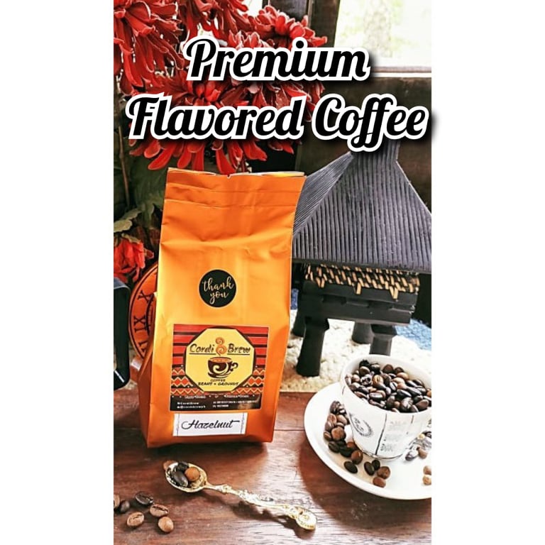 BEST FLAVORED COFFEE GROUNDS (250 GRAMS FLAVORED ARABICA COFFEE GROUNDS