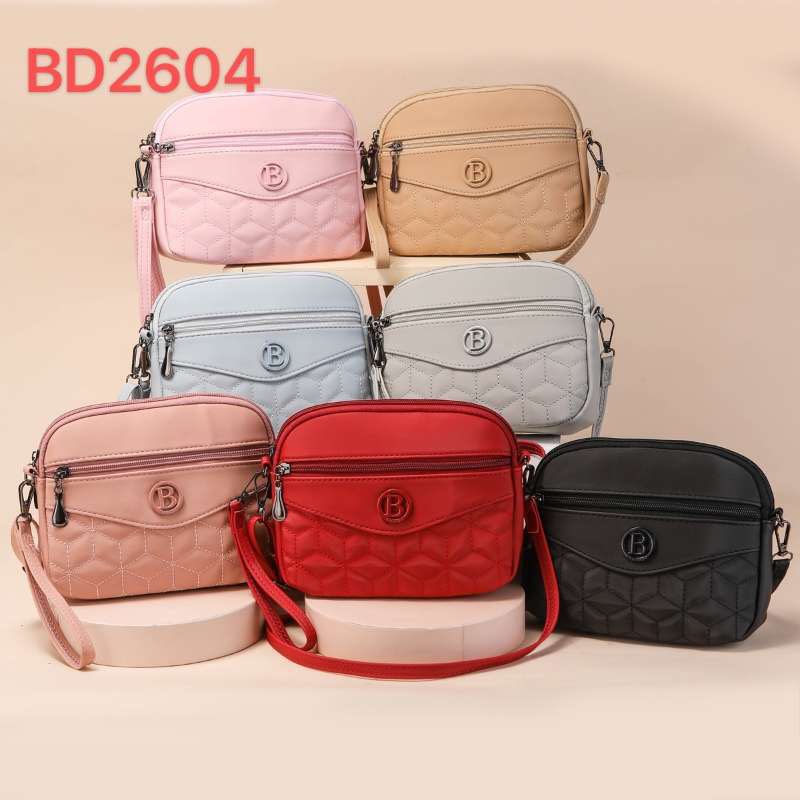 NEW KOREAN STYLE CUTE MINI SLING BAG LEATHER FINISH FASHION WATERPROOF