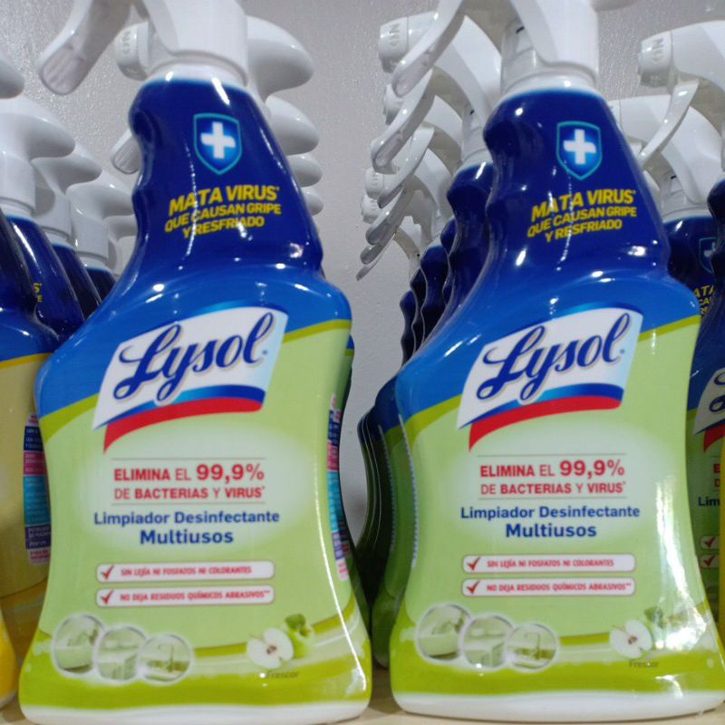 Lysol Green Apple All Purpose Cleaner Spray 500ml Shopee Philippines