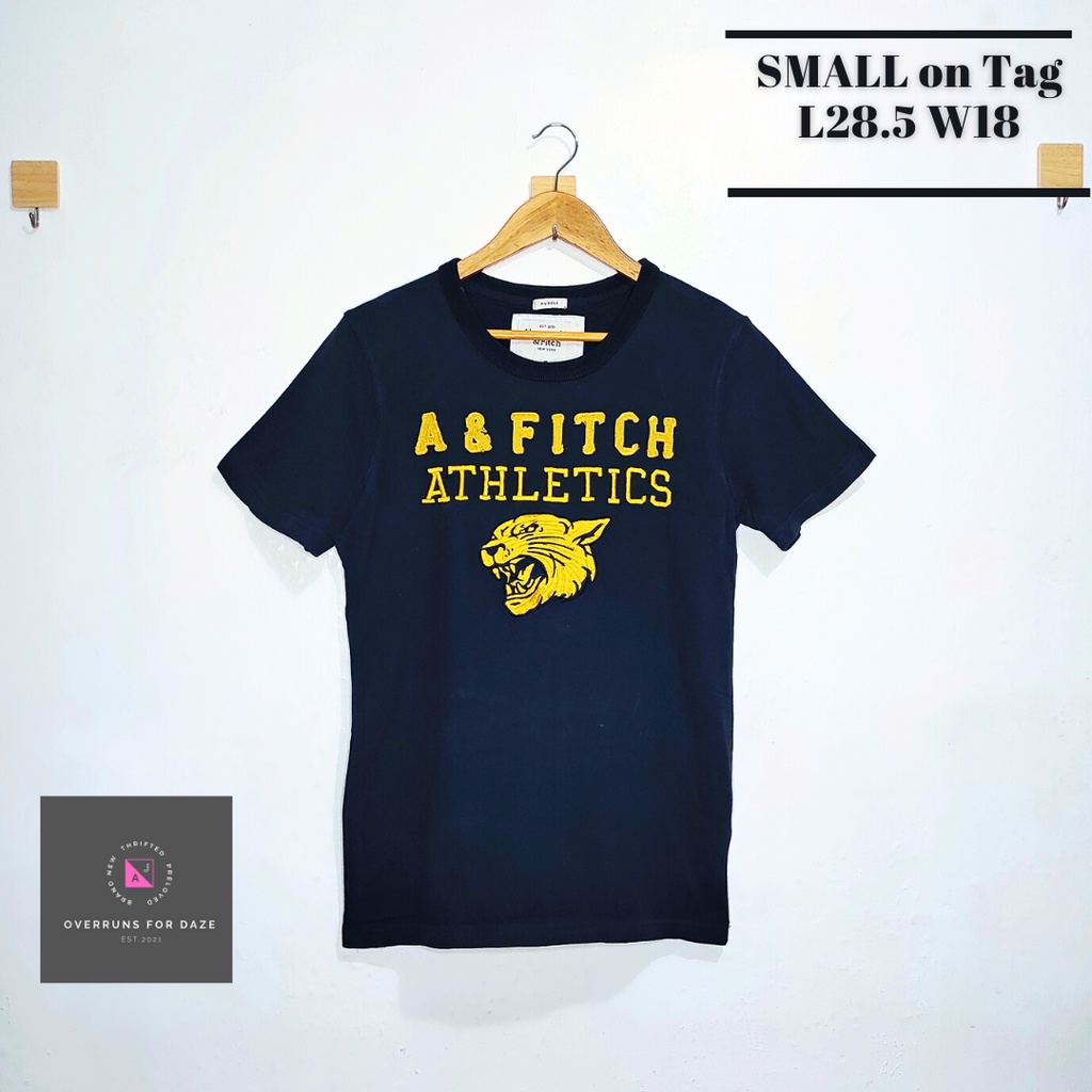 Navy Blue Mentee (Abercrombie & Fitch) Shopee Philippines