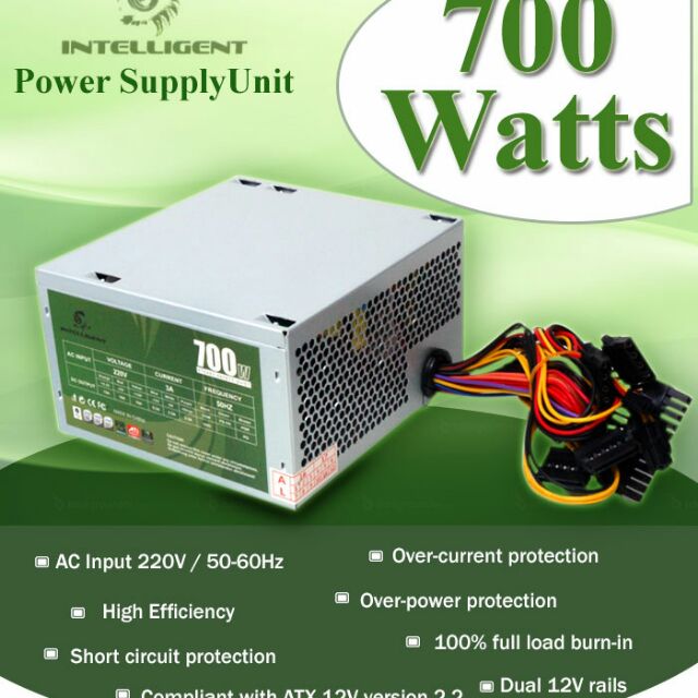 Intelligent 700W Power Supply Shopee Philippines