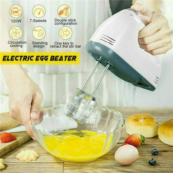 ORIGINAL SCARLETT 7 Speed Automatic Whisk Hand Food Mixer Electric