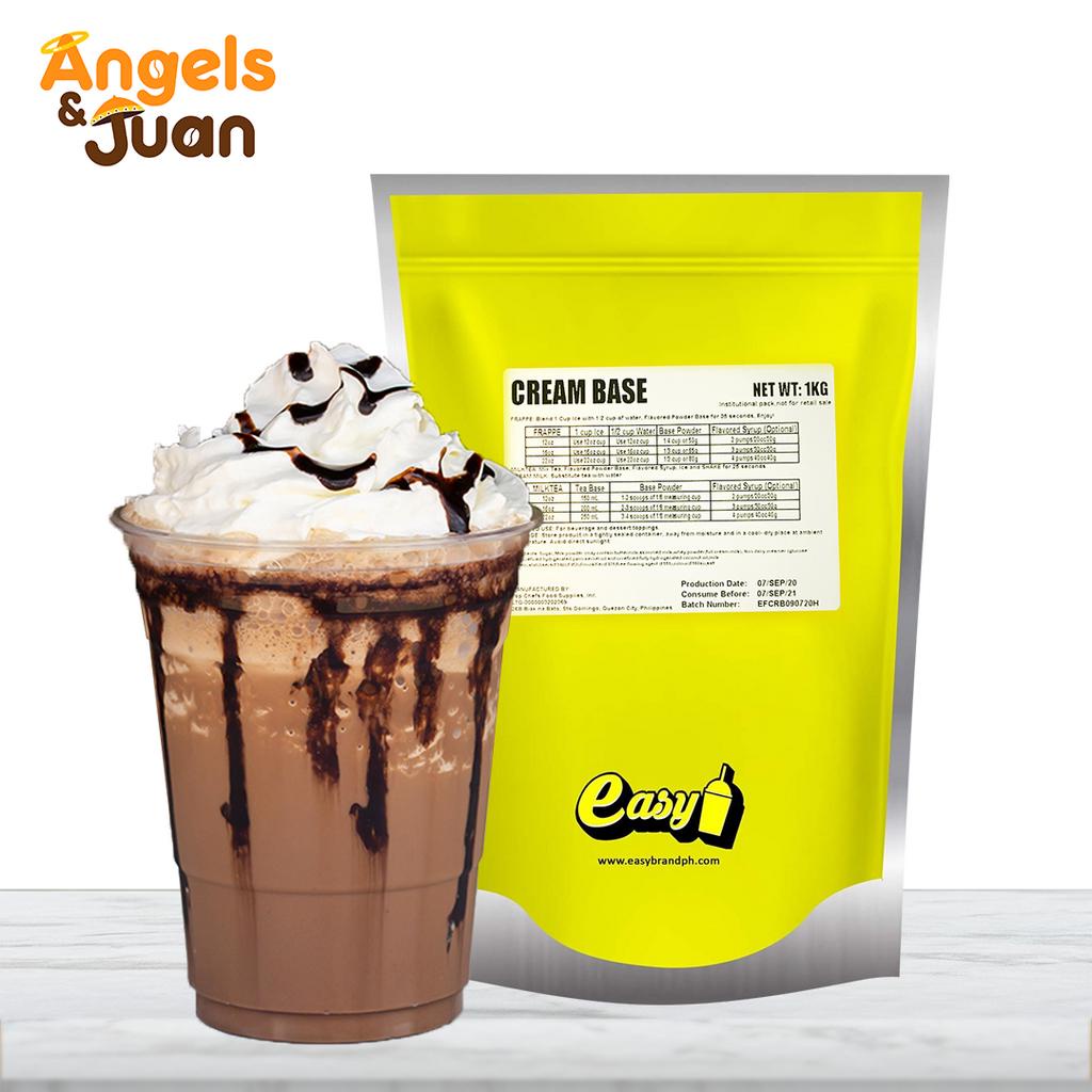 Easy Brand Cream Base Frappe Base Powder 1 Kilogram Shopee Philippines