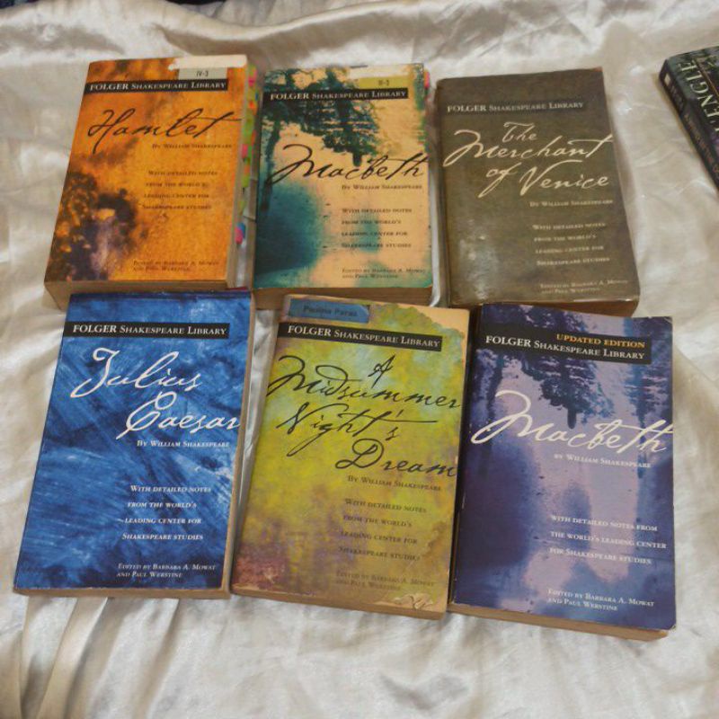 William Shakespeare macbeth Hamlet julius caesar merchant of the venice