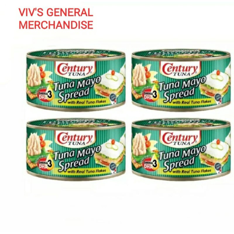 Century Tuna Mayo Spread ( 4 x 85 g) Shopee Philippines