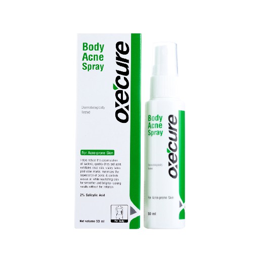 Oxecure Body Acne Spray 50ml Shopee Philippines