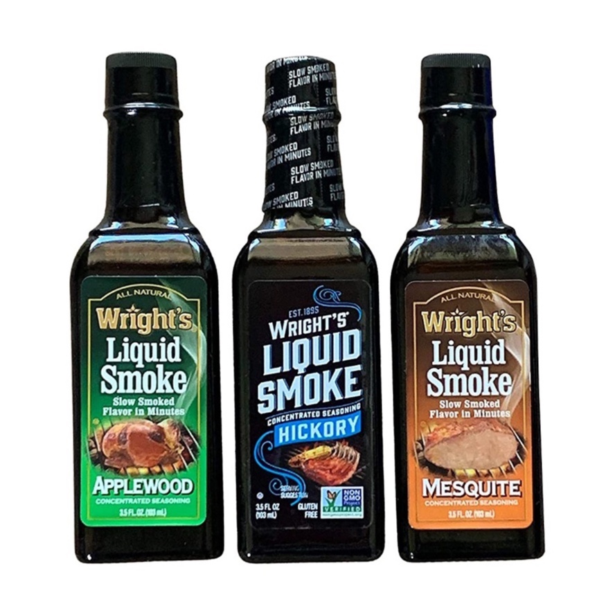 Wright 's Liquid Smoke Hickory / Mesquite / Applewood ( 103 ml