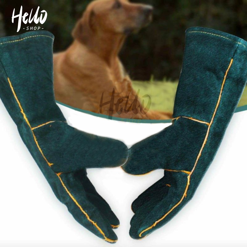 Animal Anti Bite Protective Gloves Safety Pet Dog Cat and 1 Pair