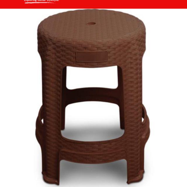 Rattan stool chair metromanila E Shopee Philippines