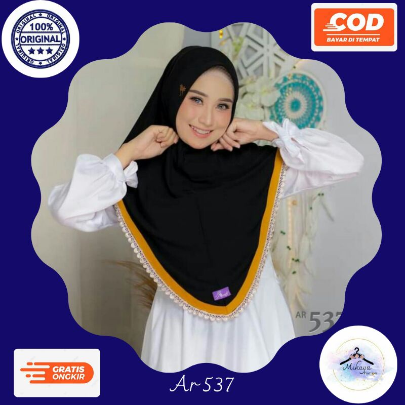 ️hijab Ar Rafi Code 537 / hijab Ar Rafi Lis And Lace Phariations