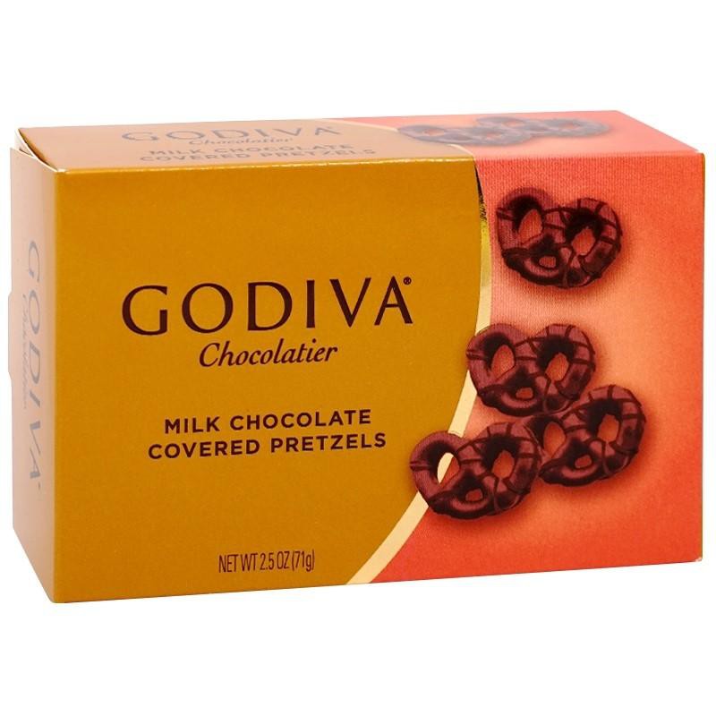 WCB Godiva Milk Pretzel 71g Shopee Philippines