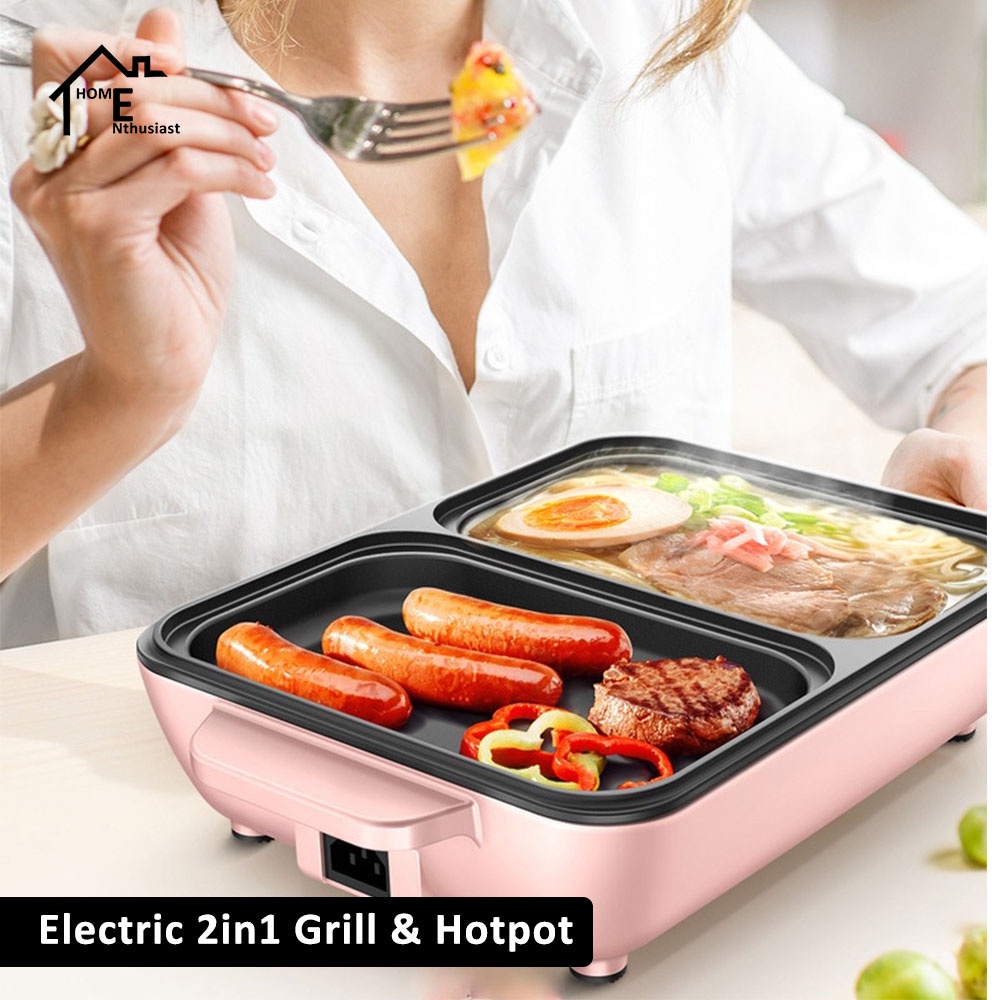 Bagus Electric Stove Electric Portable Grill / Hot Pot / Hotpot Premium