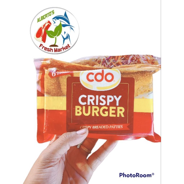 CDO CRISPY BURGER 228grams Shopee Philippines