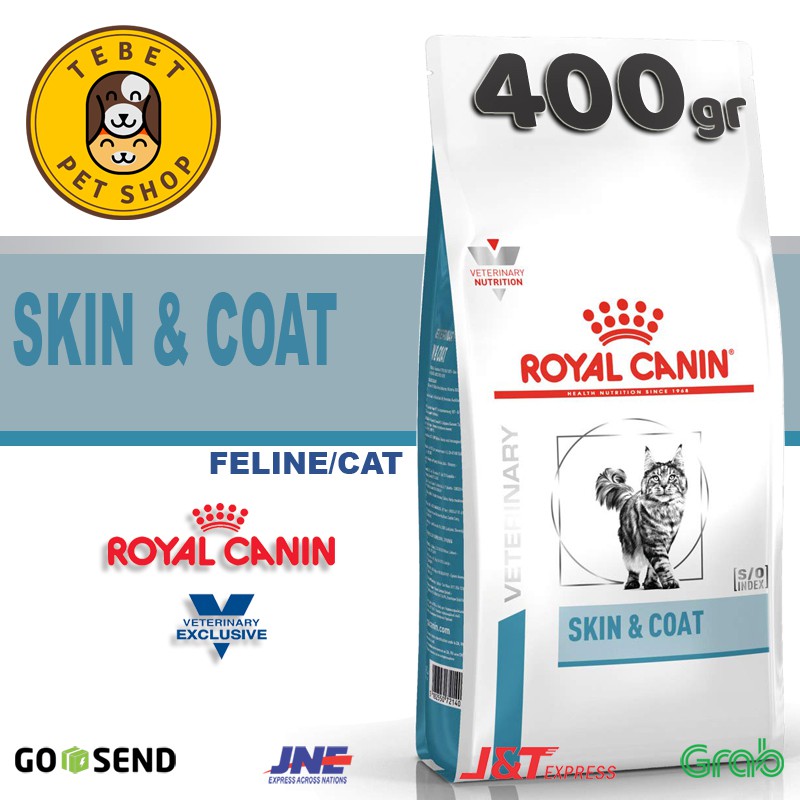Royal CANIN VET SKIN AND COAT CAT 400GR SPECIALLY TREATS SKIN