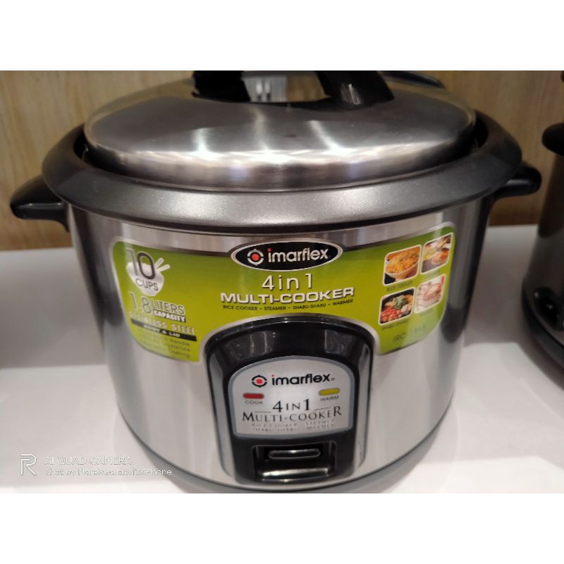 Imarflex Rice Cooker 4 in 1 Multi Cooker Shopee Philippines