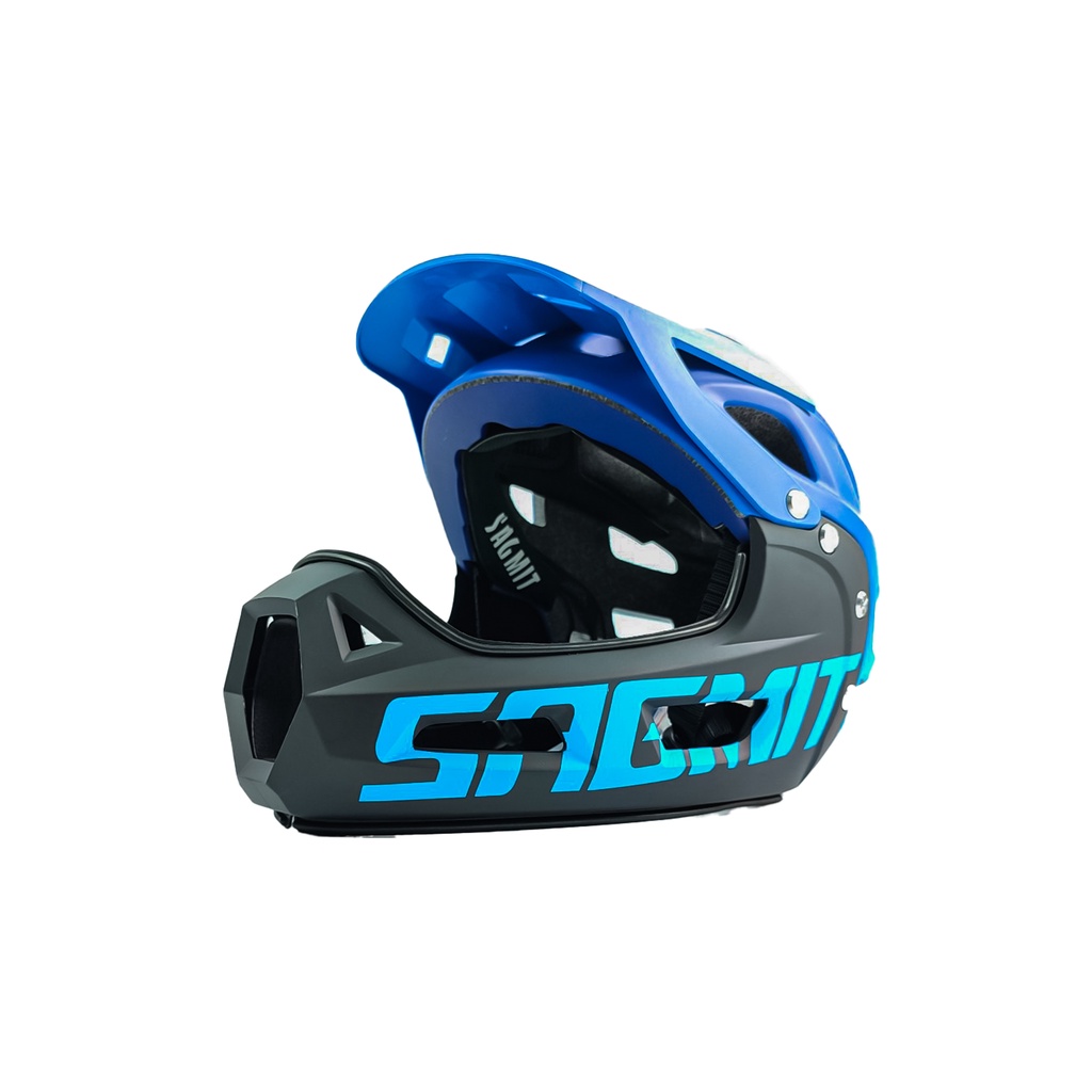 BKAT SAGMIT RSPRO Full Face Cycling Helmet w/ Detachable Chin Guard