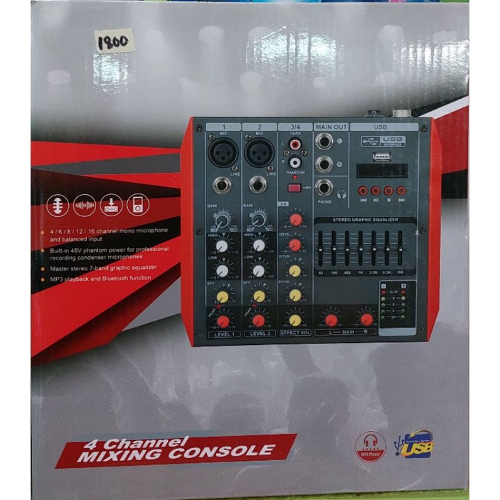4 CHANNEL MIXER YAMAHA Shopee Philippines