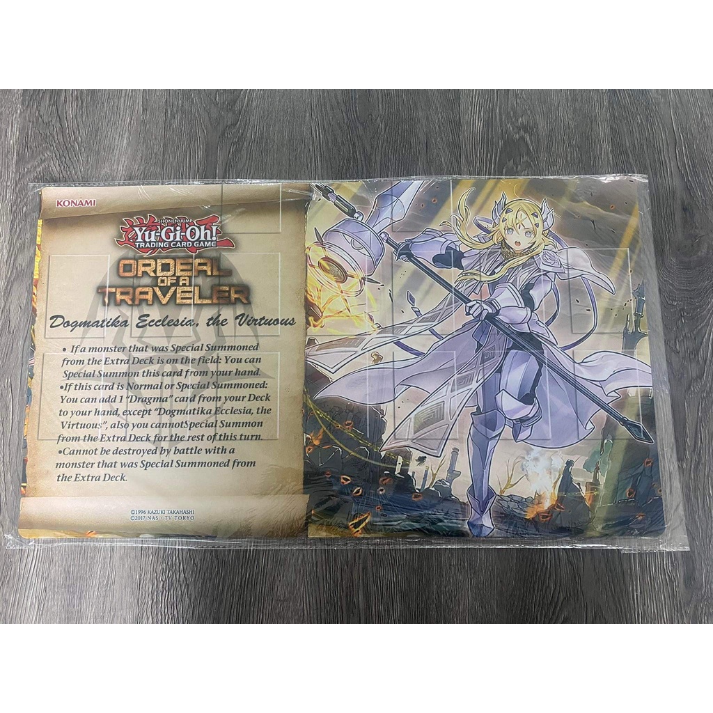 (Yugioh Watermelon) Playmat Dogmatika Ecclesia card Competition, the