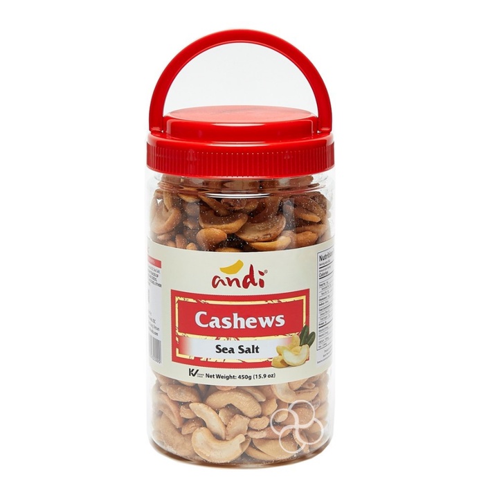 ANDI CASHEWS SEA SALT 450g Shopee Philippines