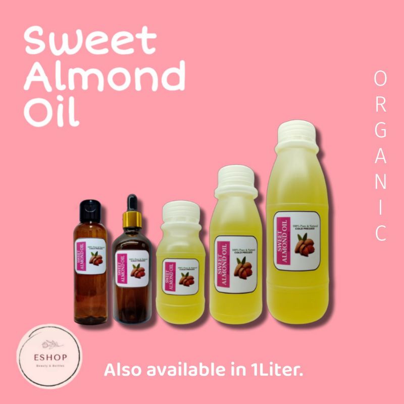 Organic Sweet Almond Oil (coldpressed) Shopee Philippines