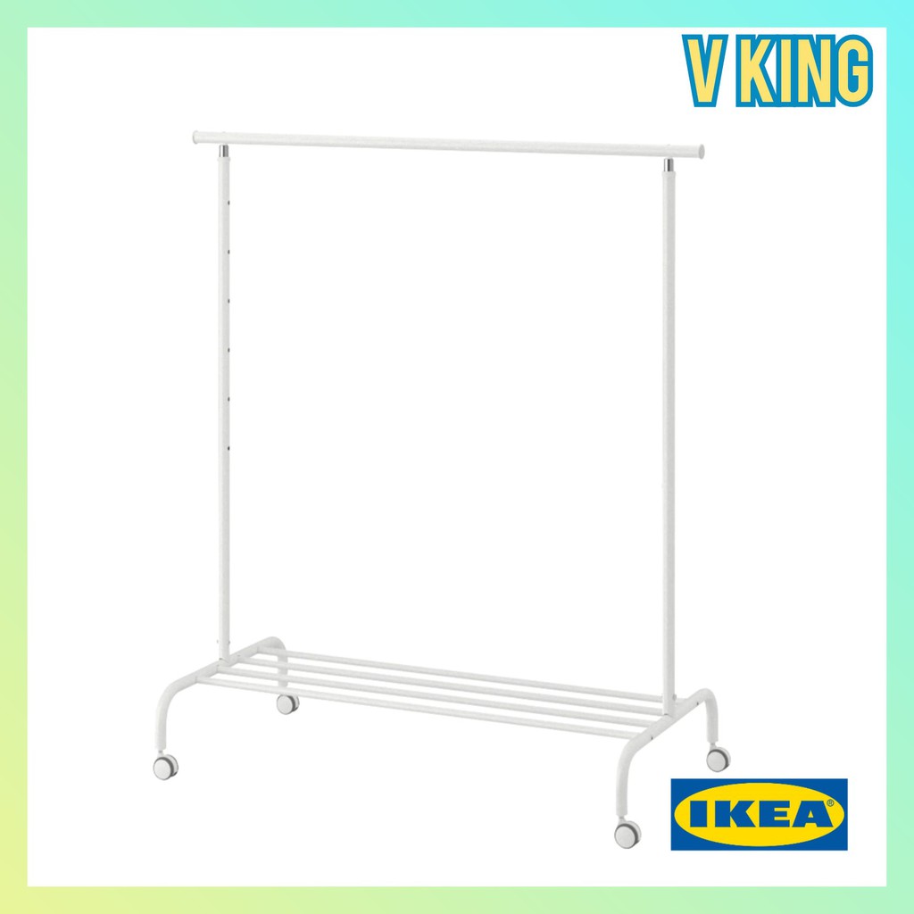IKEA RIGGA CLOTHES RACK WHITE COLOR IKEA CLOTHES RACK CLOTHES HANGER