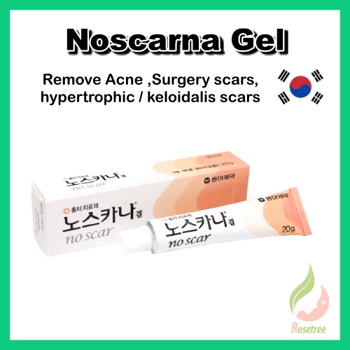 Noscarna Gel Scar treatment 10g / 20g Remove hypertrophic/keloidalis