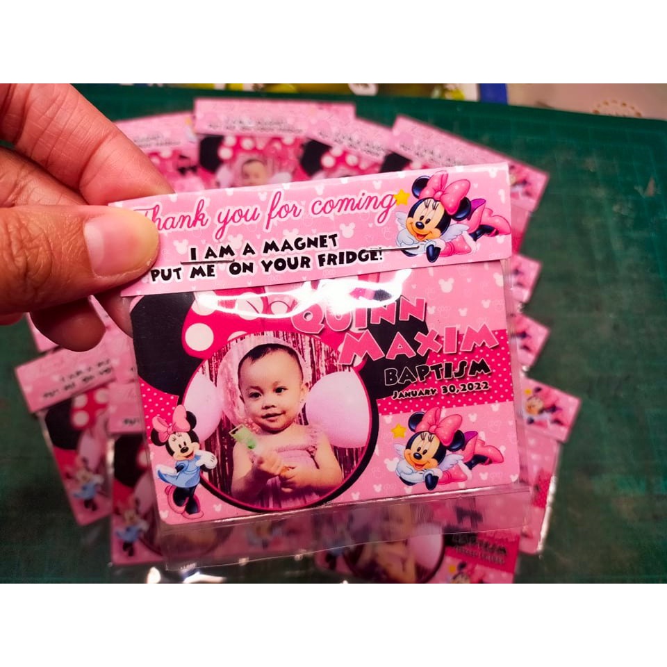 Customized Ref souvenir in full back or acrylic style Shopee