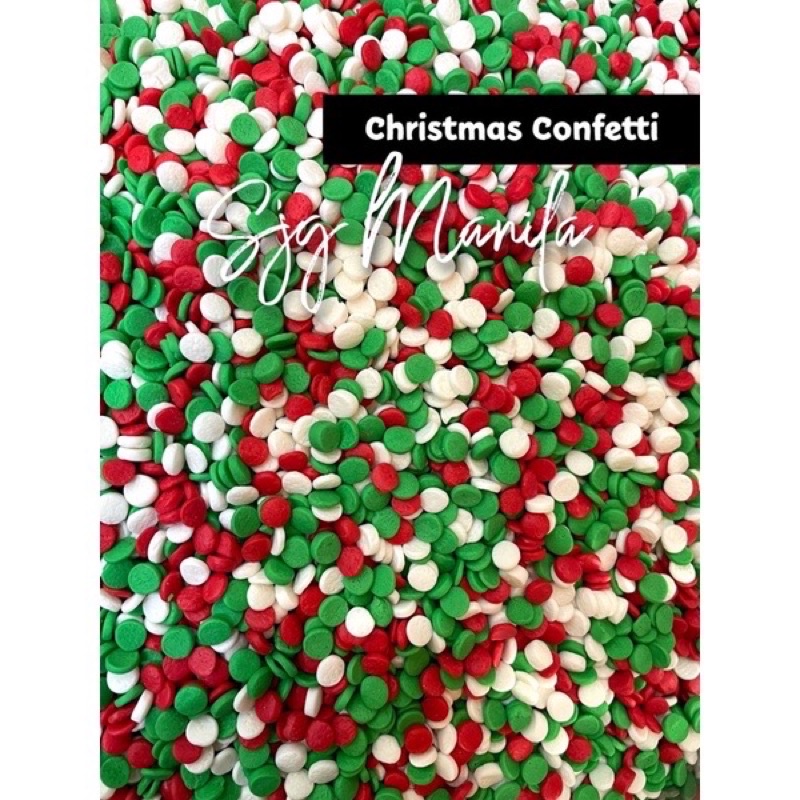 50g Christmas Sprinkles for cake decoration Shopee Philippines