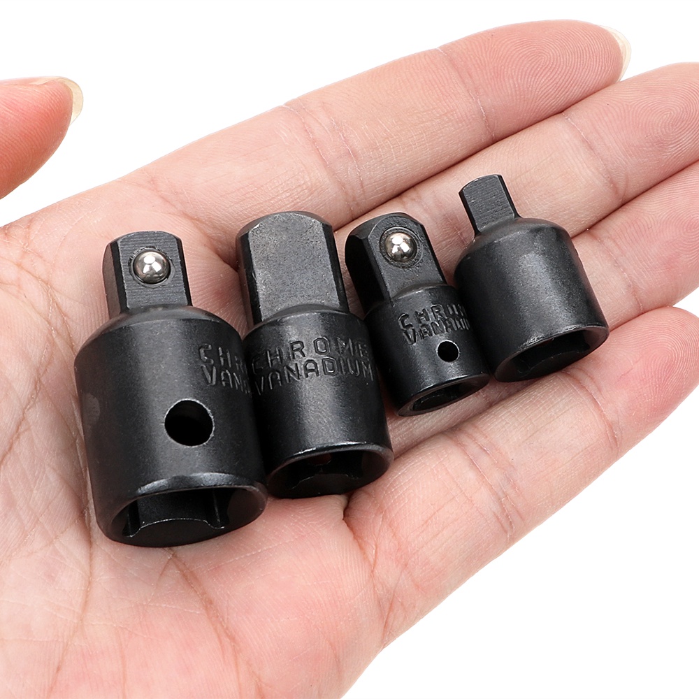 4 Pieces Reducing Impact Driver Adapter Reducer Set for Impact Driver