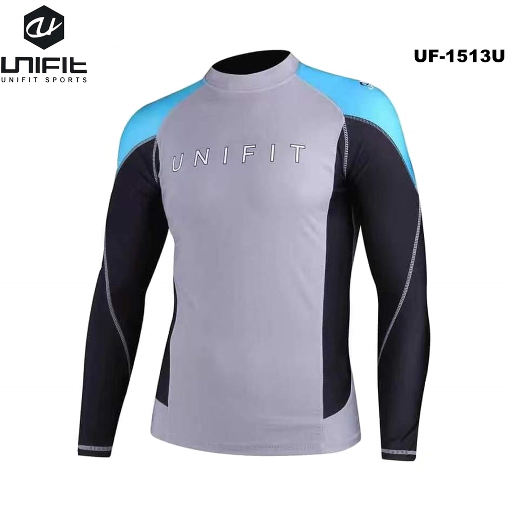 UNIFIT Men's Rash Guard Swimsuit Swimwear DriFit Rash Uf1513U