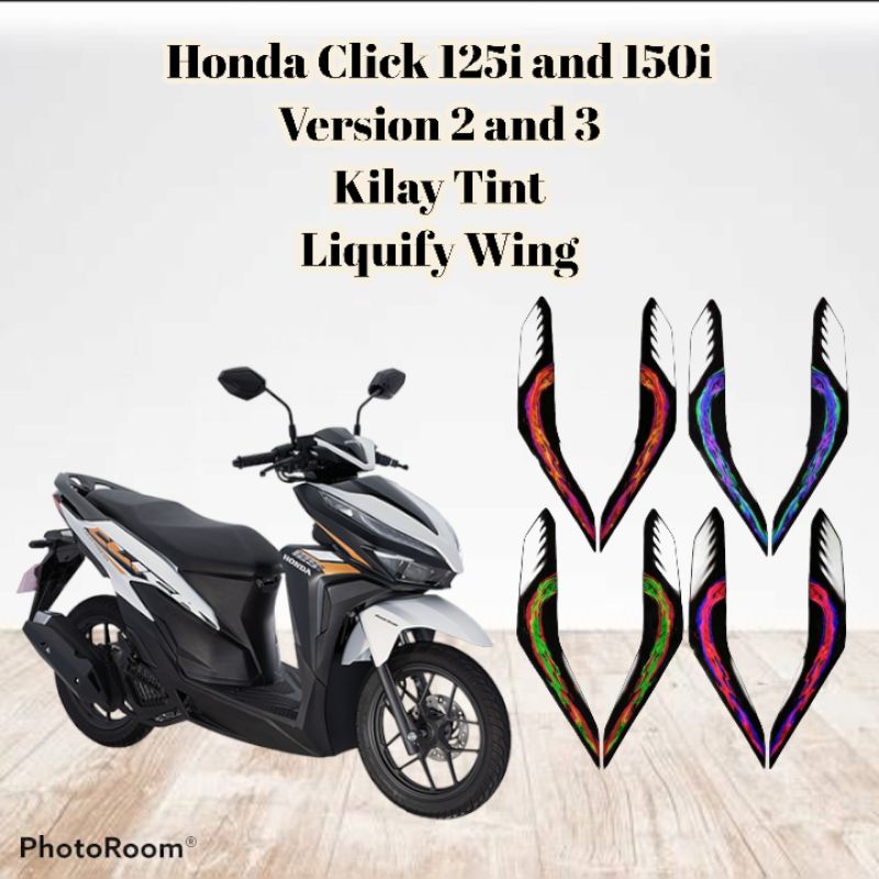 Honda Click 125i and 150i v2 and v3 Kilay Tint / Click 150i Accessories