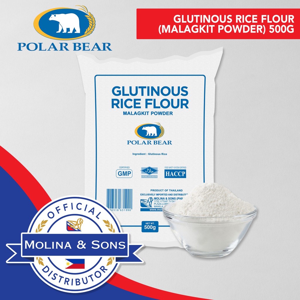 Polar Bear Glutinous Rice Flour (Malagkit) 500G Shopee Philippines