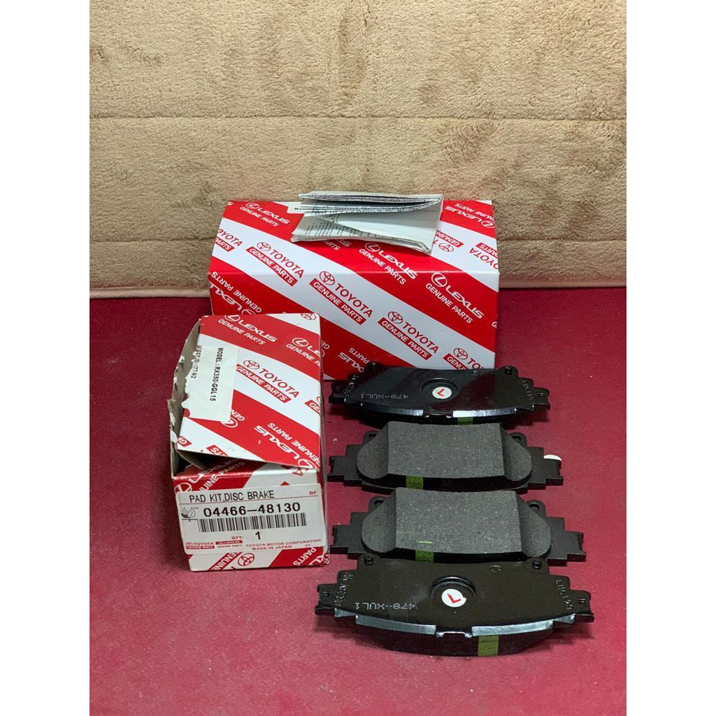 LEXUS RX350GGL15 20082015 REAR BRAKE PAD (0446648130 ) Shopee Philippines