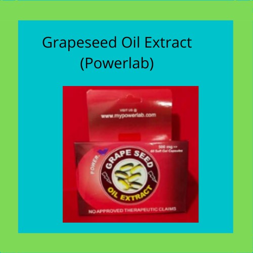 Grapeseed Oil Extract (Powerlab) Shopee Philippines